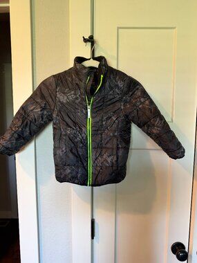 Gerry Boys XS 5/6 Camo Puffer Jacket | Lightweight Fall Winter Coat